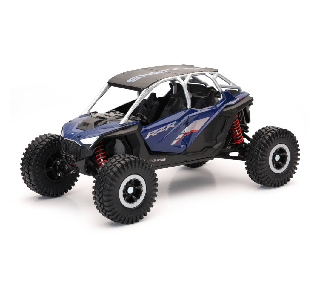 New-Ray Polaris RZR Pro R 4 Rock Crawler (Azure Crystal) diecast model