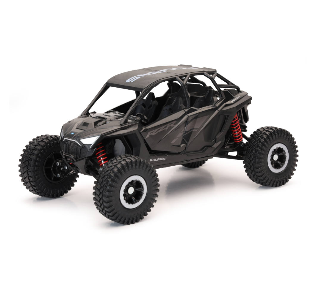 New-Ray Polaris RZR Pro R 4 Rock Crawler (Stealth Black) diecast model