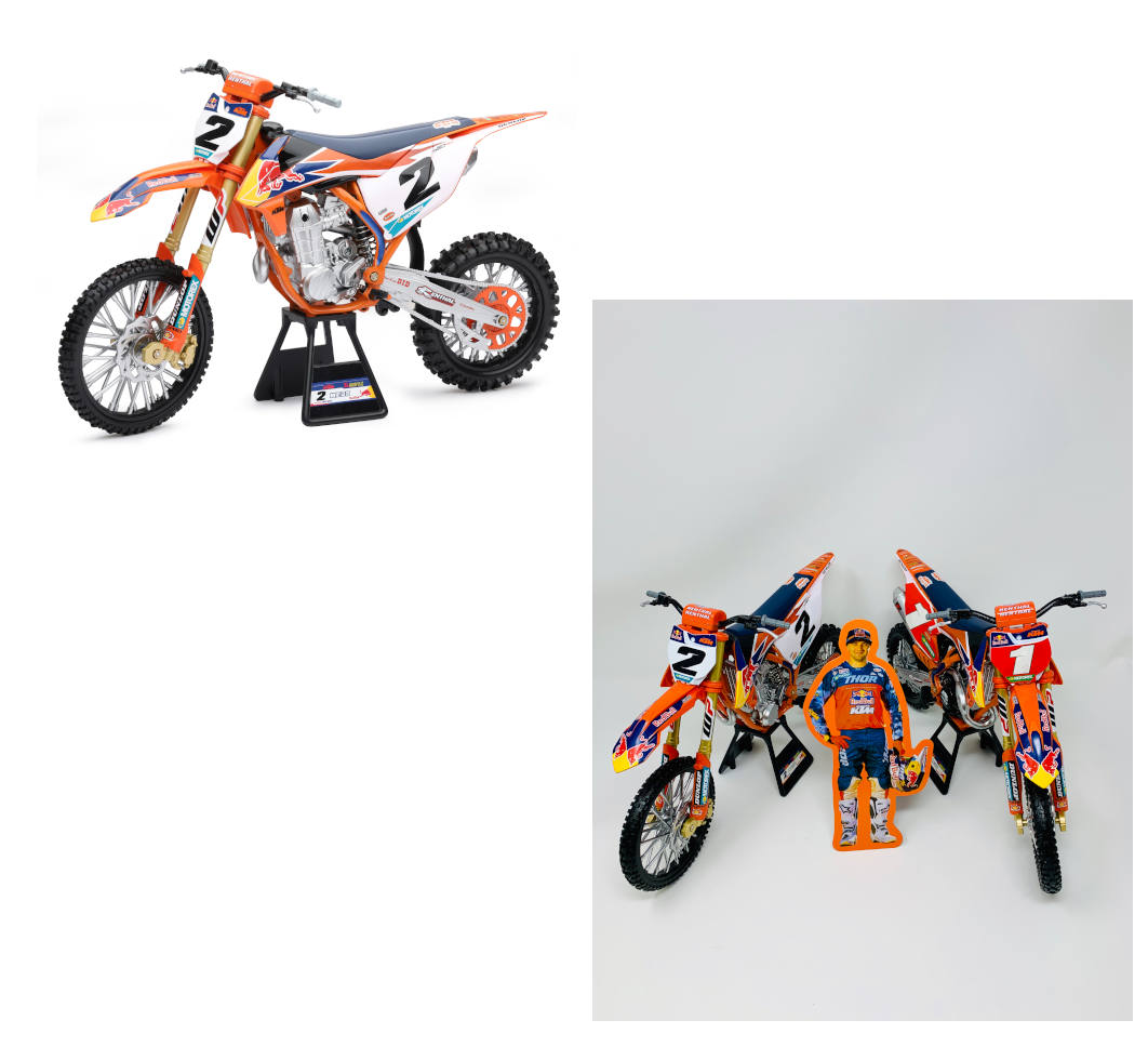 New-Ray Red Bull KTM 450 SX-F (Cooper Webb) diecast model
