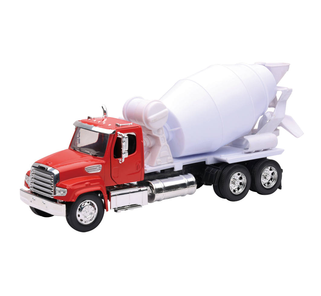 New-Ray Freightliner 114SD Cement Mixer diecast model