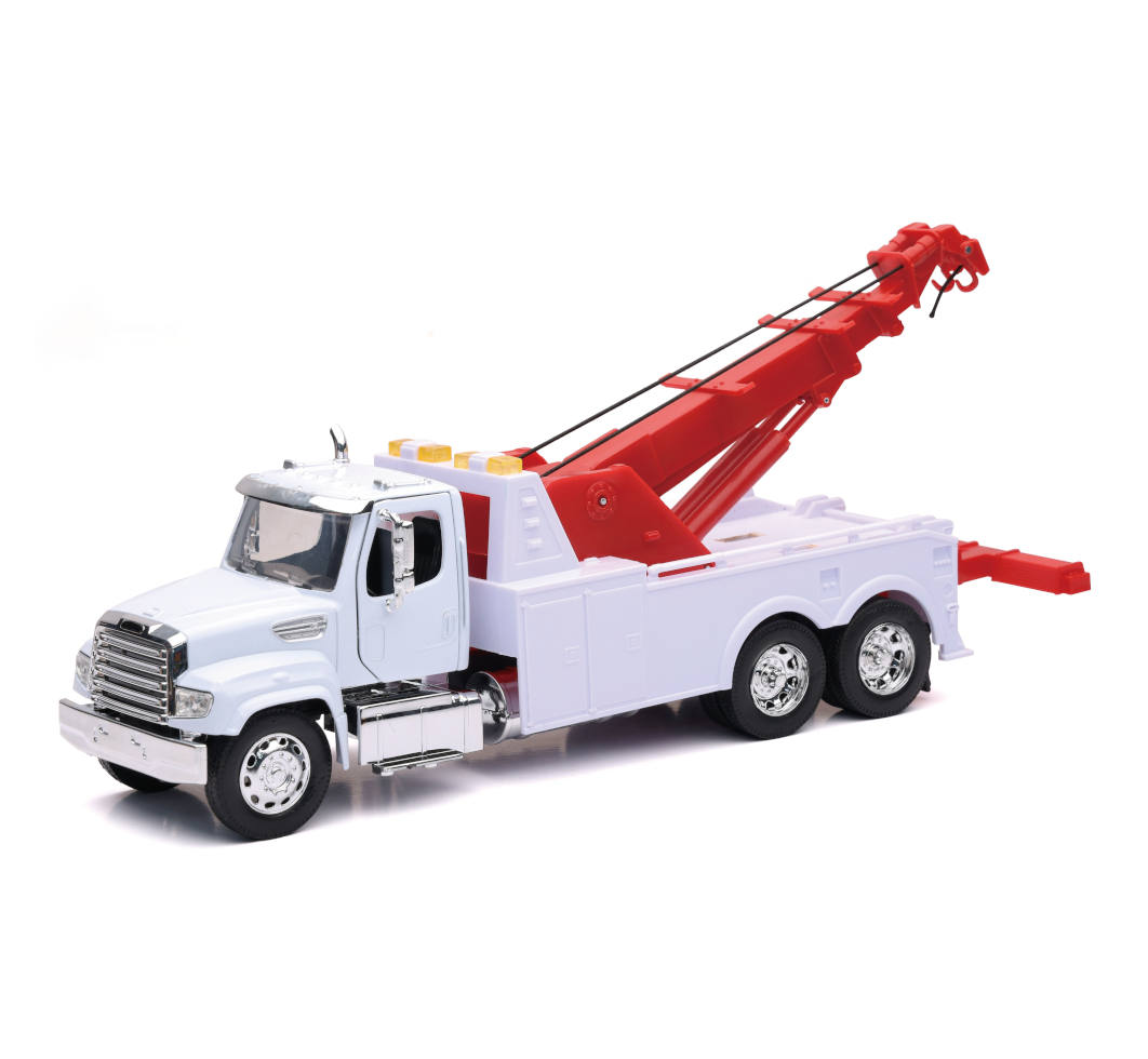 New-Ray Freightliner 114SD Tow Truck diecast model