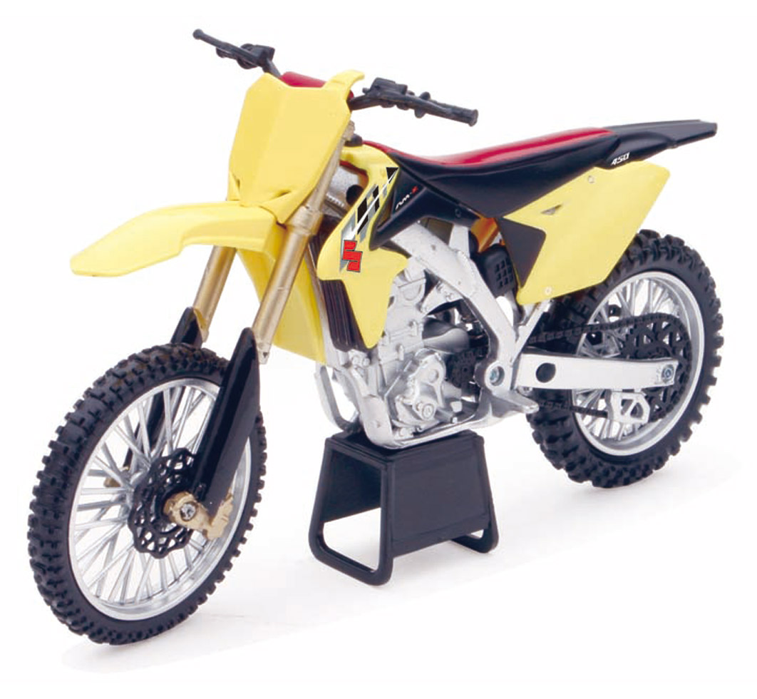 New-Ray Suzuki RM-Z450 Dirt Bike diecast model