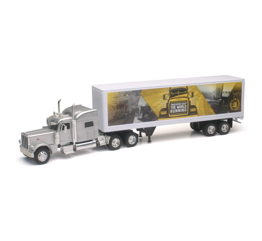New-Ray Peterbilt 389 Truck (Tribute To Truckers) diecast model